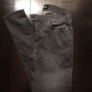 Hudson jeans, high waist skinny jeans